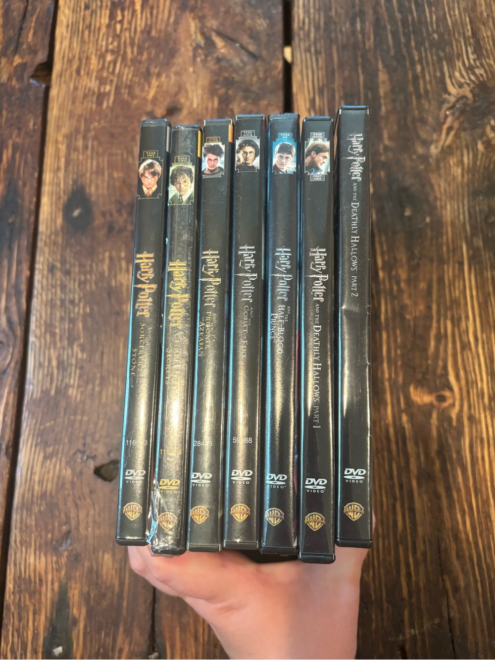Entire Harry Potter Movie Collection - 7 DVDS!
